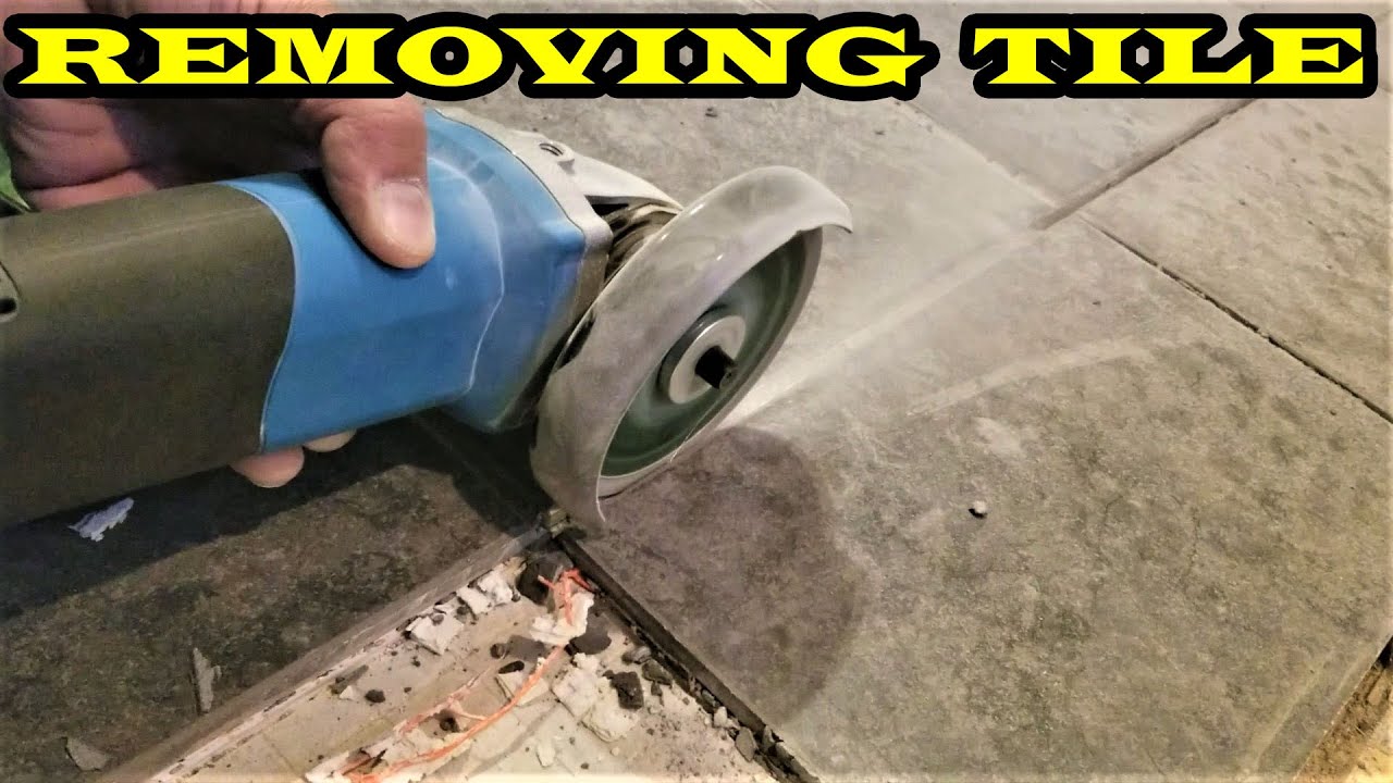 How to remove Ceramic & Stone Tiles for Repair or Demo purposes