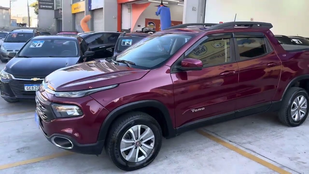 Fiat Toro 1.8 Freedom Automática Vermelha 2019