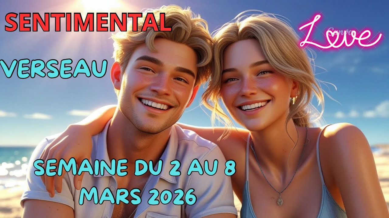 VERSEAU ♒️ GUIDANCE SENTIMENTALE DU 2 AU 8 MARS 2026 ❤️ #guidancesentimentale #tiragesemaine 