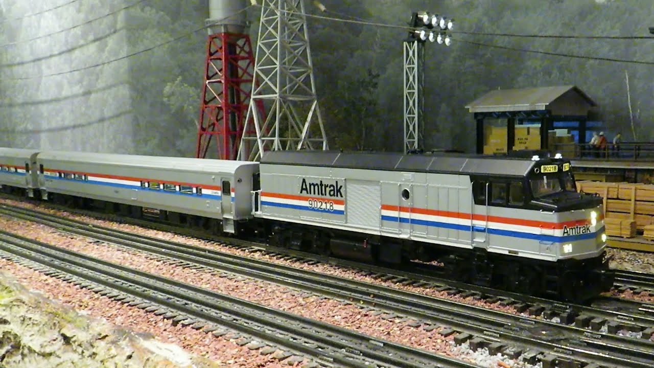 San Diego 3 Railers Phase III Amtrak Hiawatha train action