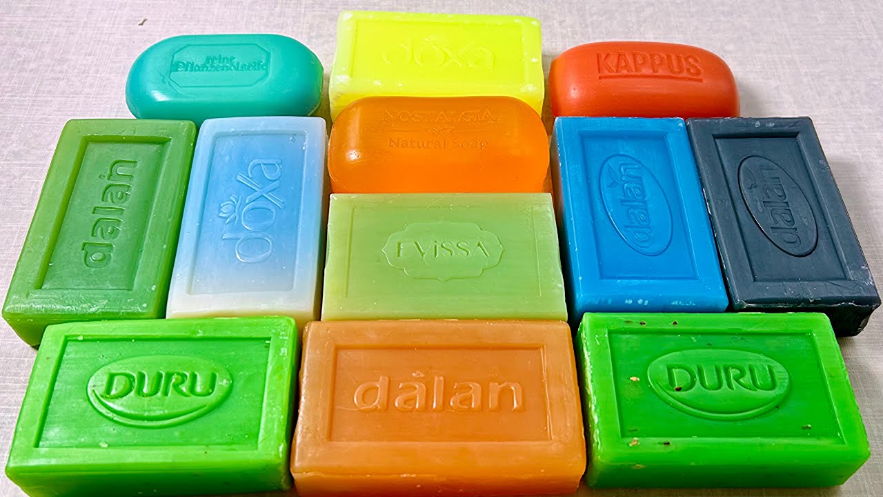 ASMR soap cutting 💛 Резка мыла АСМР