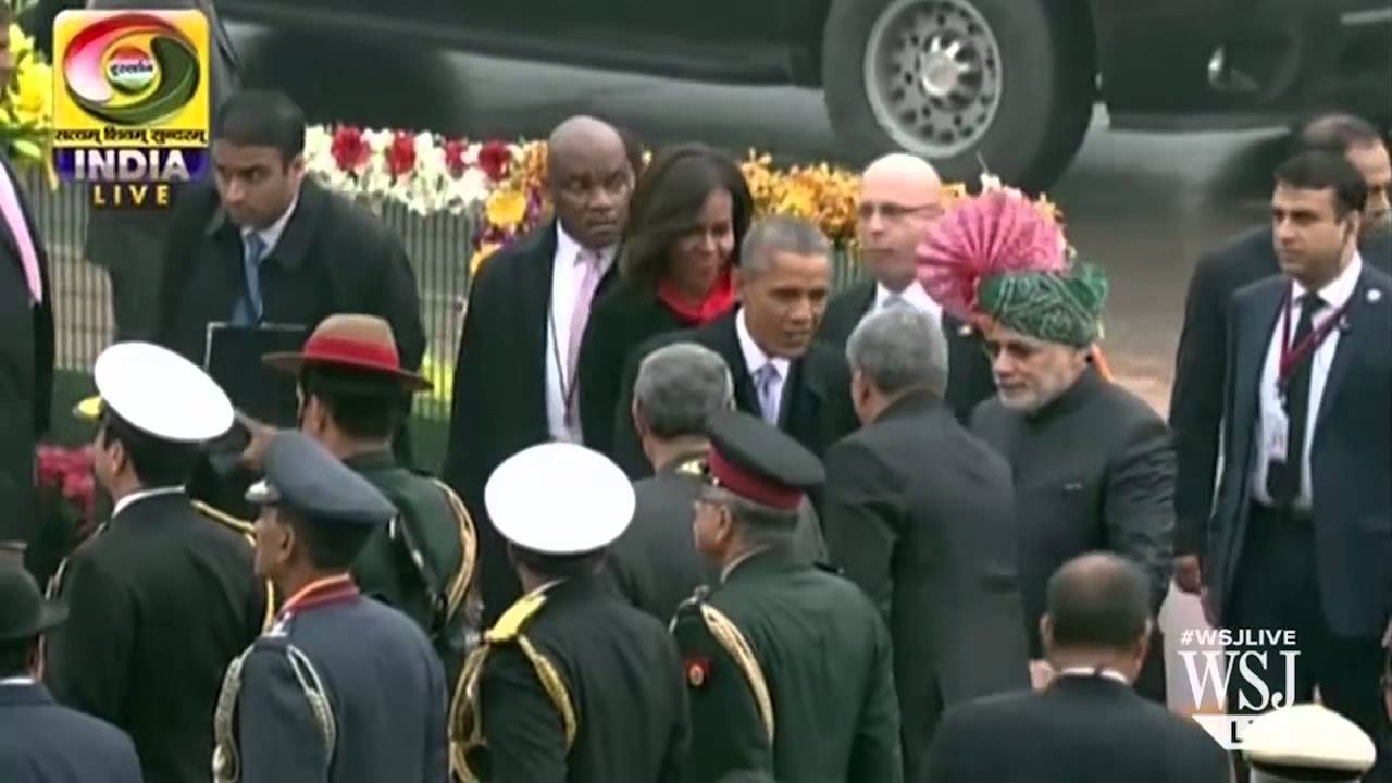 Obama Attends India's Republic Day Parade