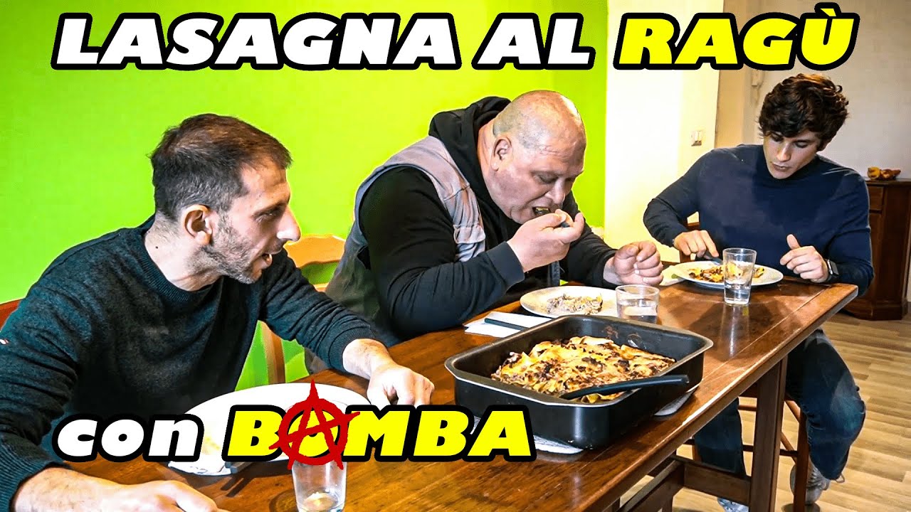 Lasagna al ragu bianco con Bomba Anarchica @cicalone
