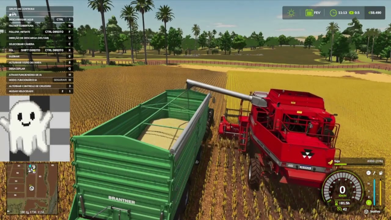 O SONHO COMEÇA AQUI 🚜 Primeira Colheita no Mapa BR-163 | FS25