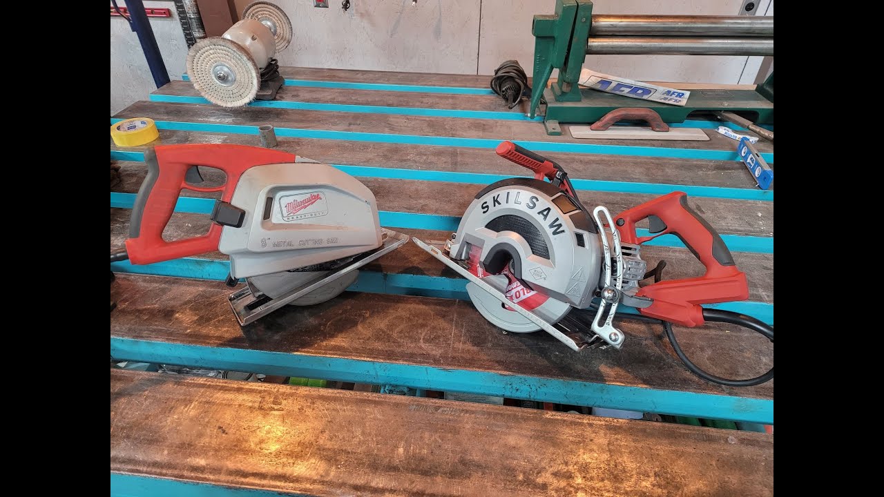 8'' Metal Cutting Circ Saws: Skil vs Milwaukee