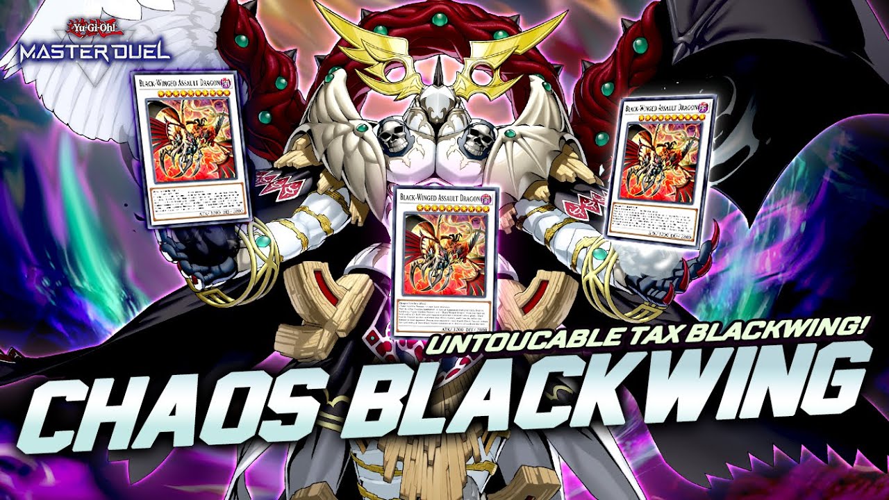 EPIC CHAOS BLACKWING - UNAFFECTED TAX BLACKWING COMBO! [Master Duel]