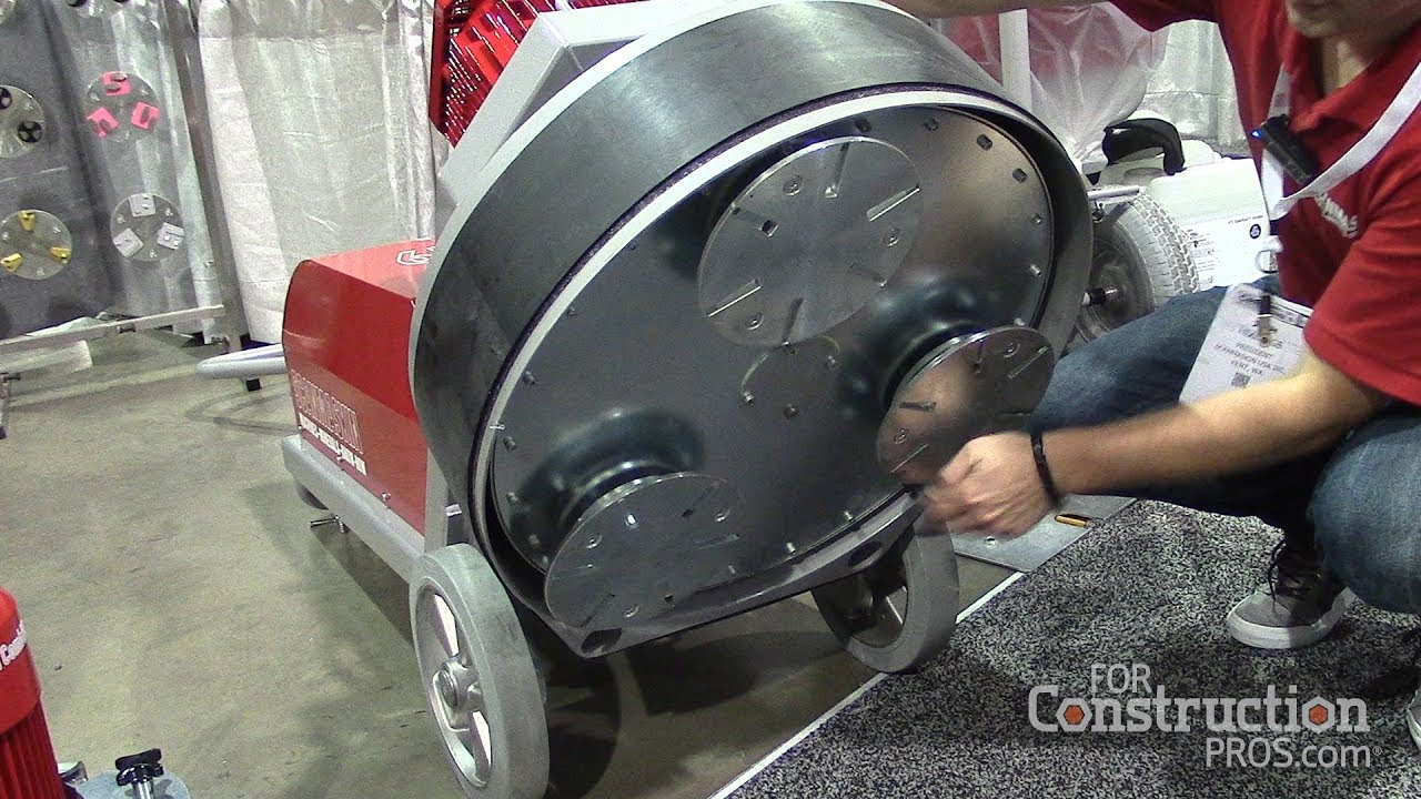 Josh Headings, President Scanmaskin USA shows thee machines at CP&S Expo