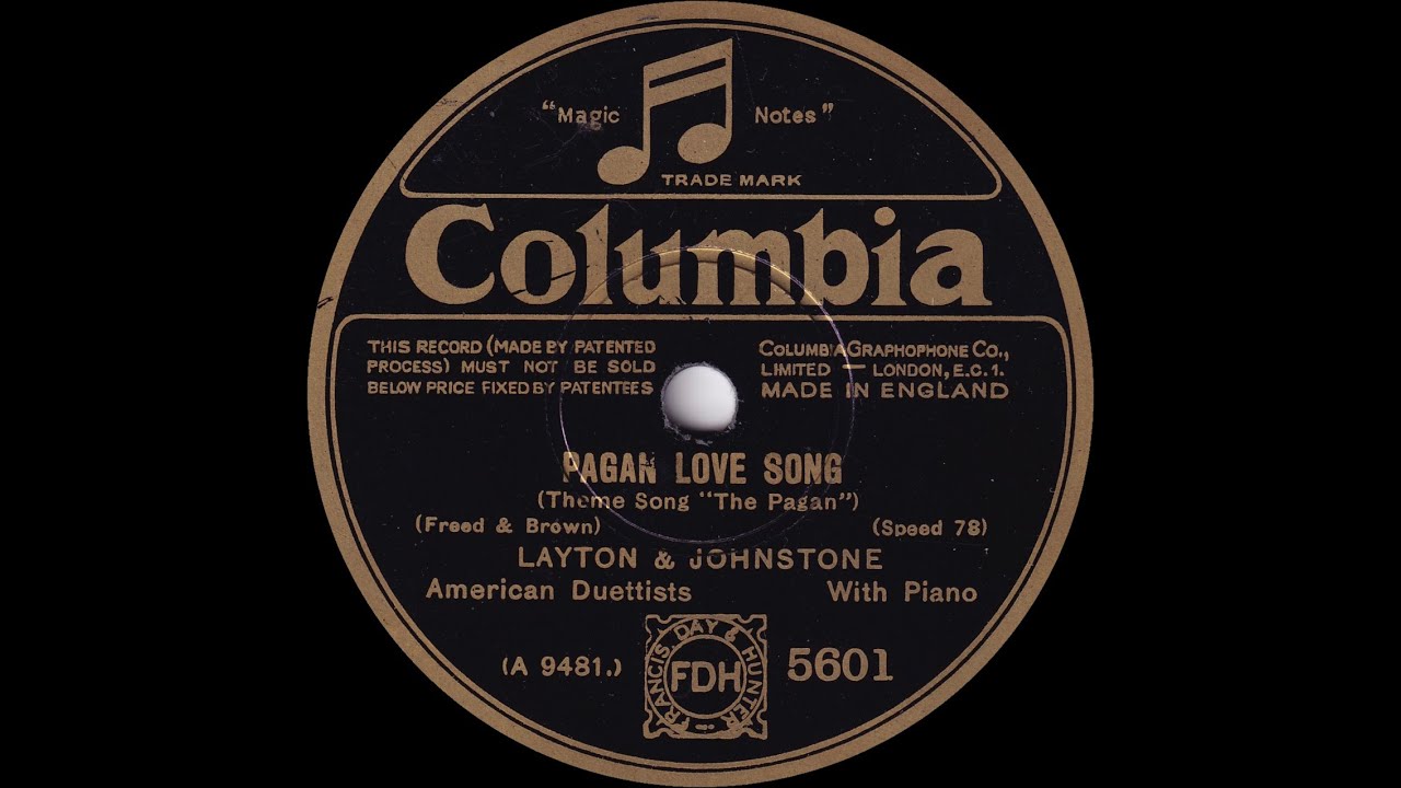 Layton And Johnstone - Pagan Love Song