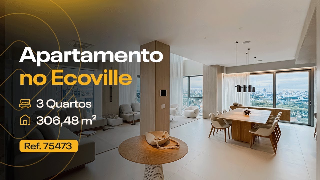 Apartamento 3 suítes no Ecoville, Curitiba - Mai Terraces, Laguna - JOTA8 Imóveis