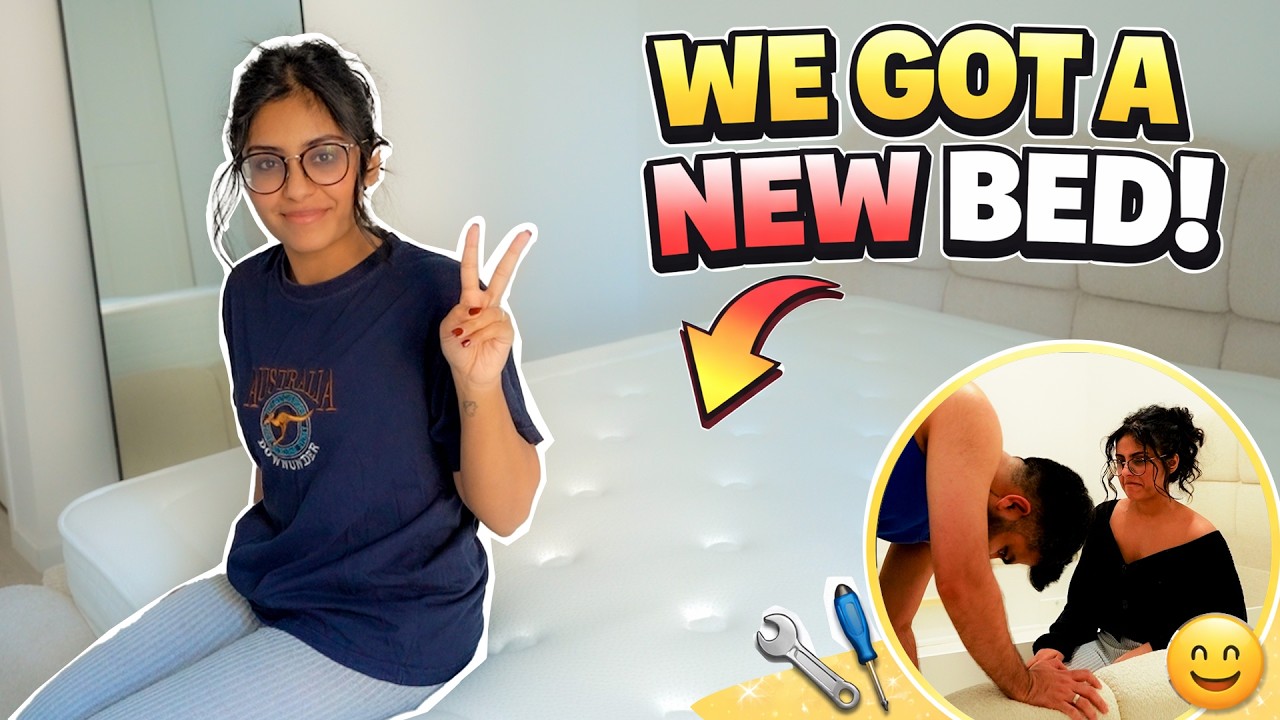 අලුත් Bed එක ආවා 🛏️✨ | Now We Have to Build It 😅