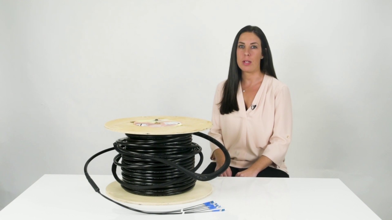 Pre-terminated Outdoor Armored Direct Burial Fiber Optic Assemblies