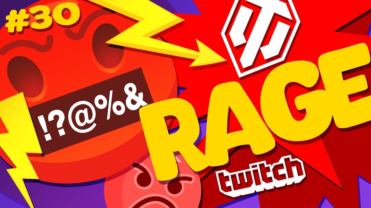 #30 Rage & Streamers 😡 | Best Angry Moments | World of Tanks