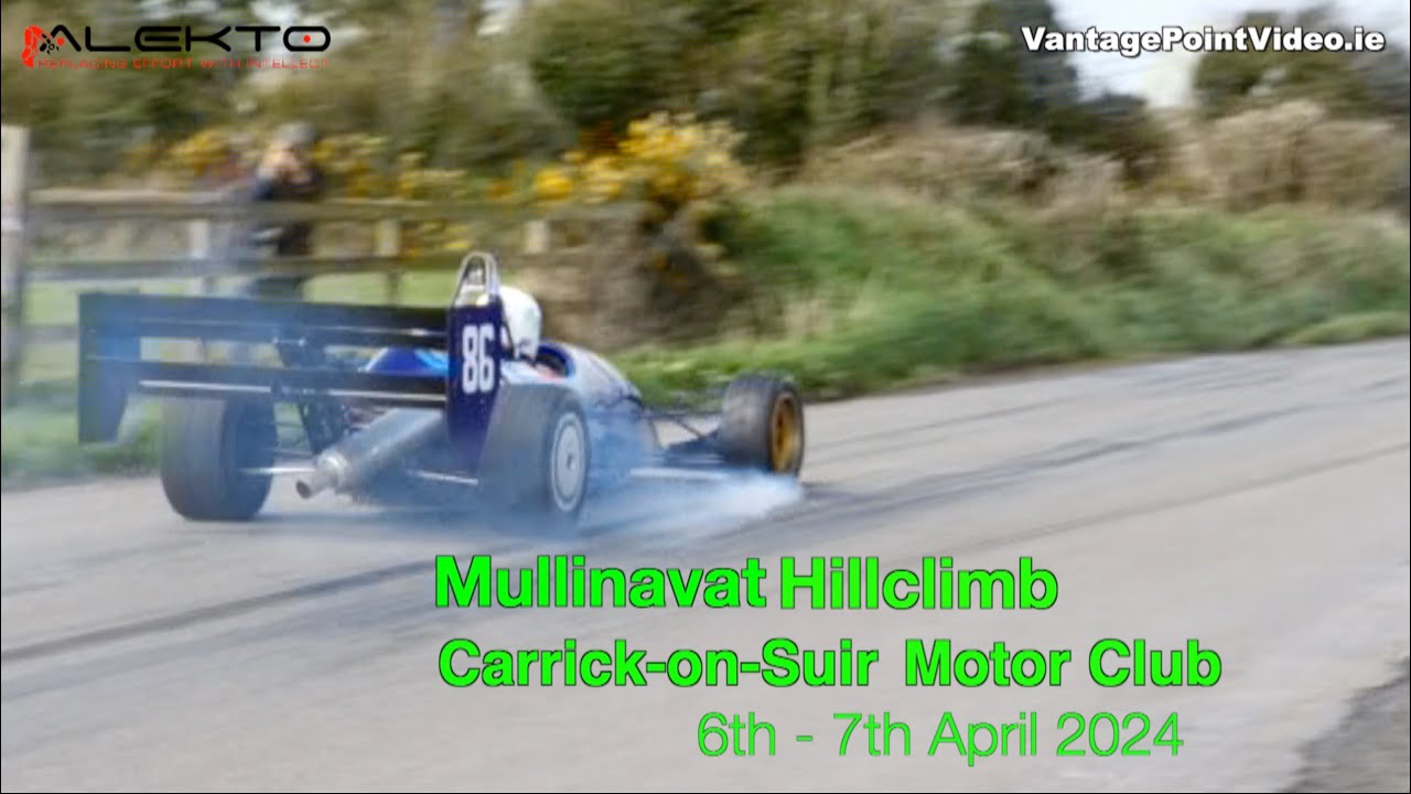 Carrick-on-Suir Motor Club Hillclimb Mullinavat Day 2 Highlights & Results