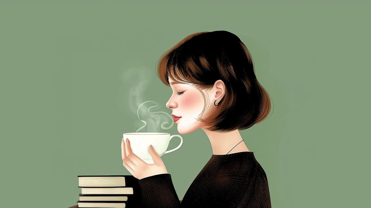 Evening Cafe Jazz ☕ Relaxing & Unwinding Background Music  --60min