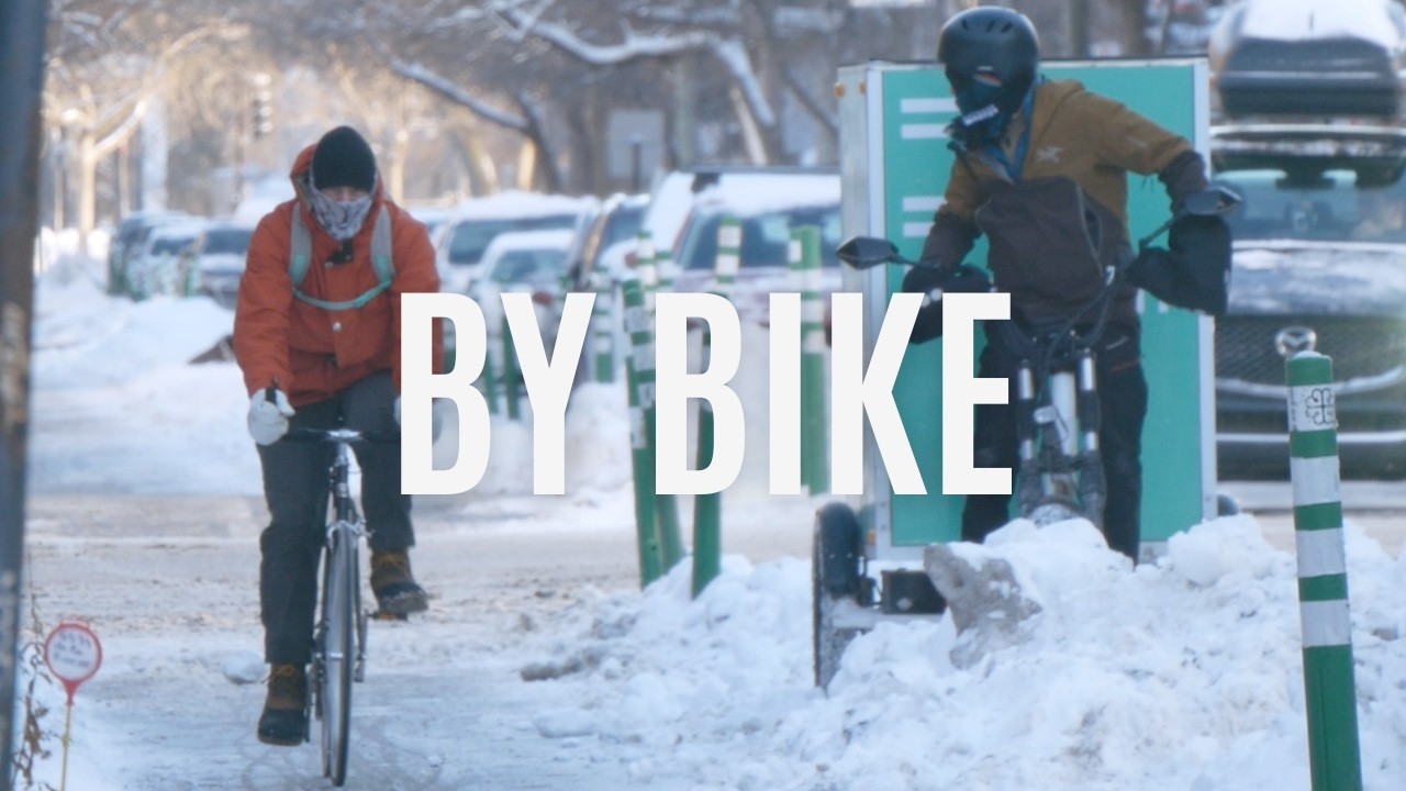 Cycling Through a Montreal Winter