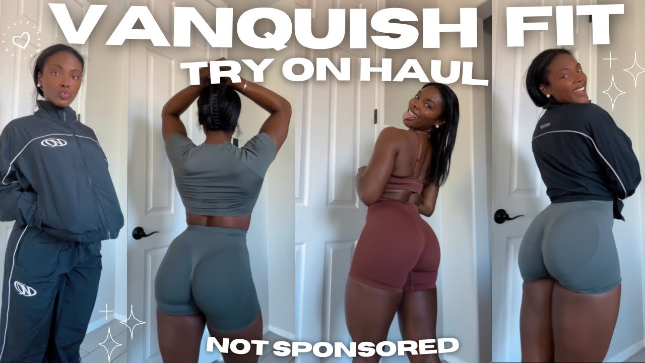 Vanquish Fit TRY ON HAUL | IM OBSESSED 🤩 { not sponsored }