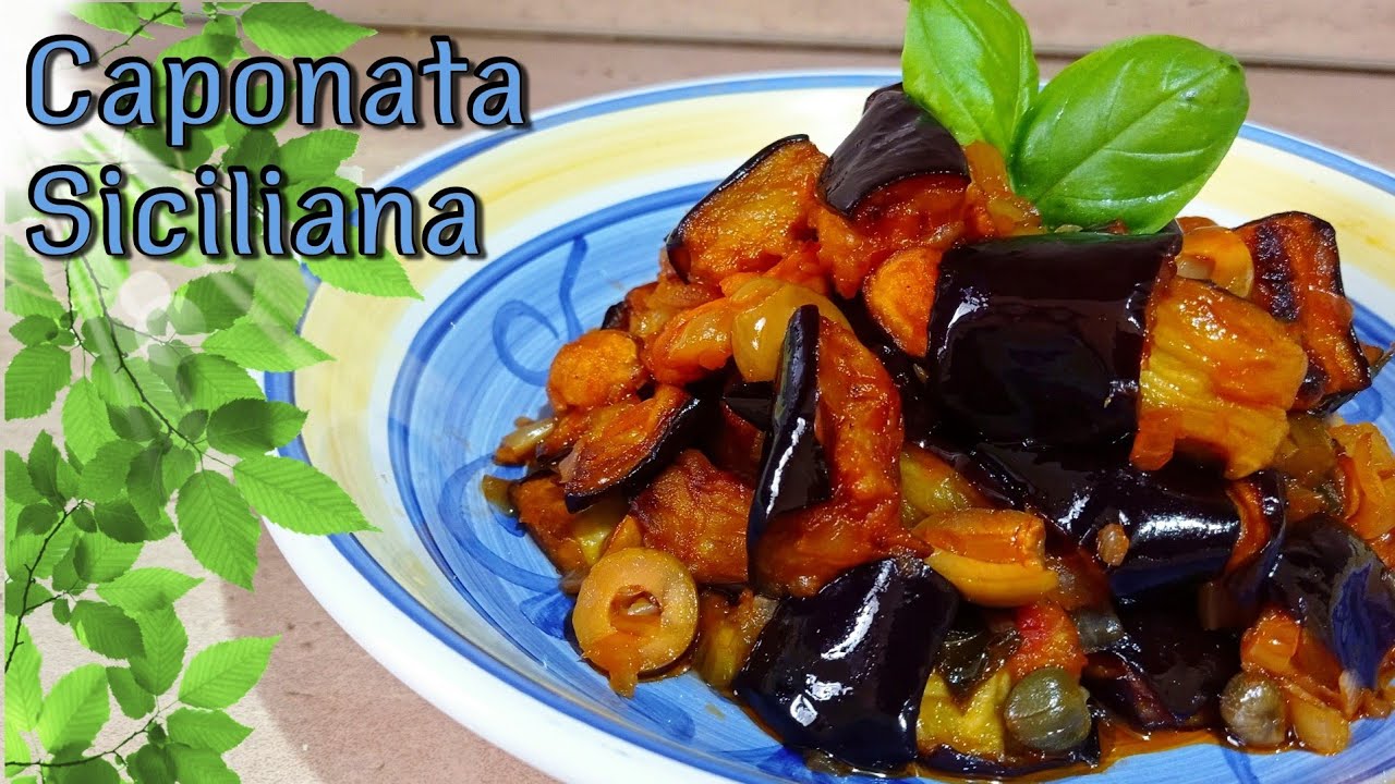 Caponata Siciliana, Ricetta Originale