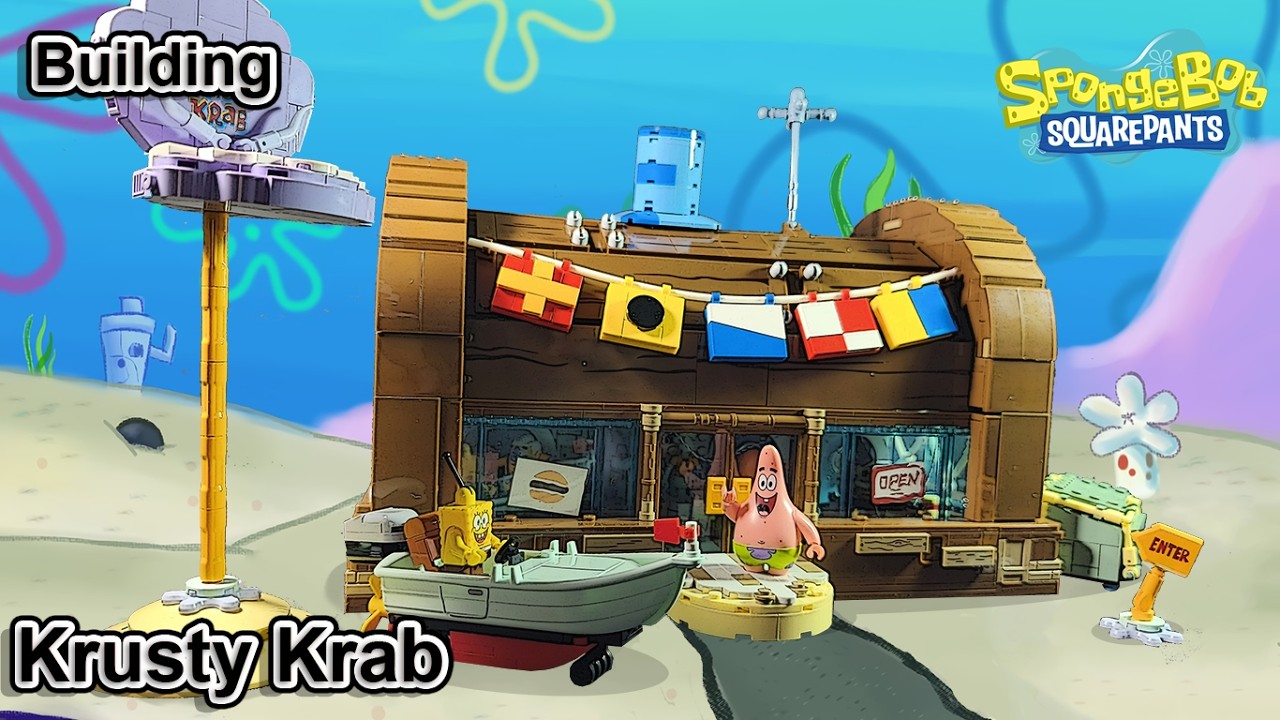 Building The Krusty Krab AREA-X | SpongeBob SquarePants