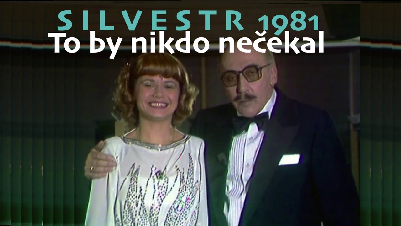 To by nikdo nečekal ❖ Hlavní silvestrovský pořad roku 1981 uvádějí Miloš Kopecký a Ivana Andrlová