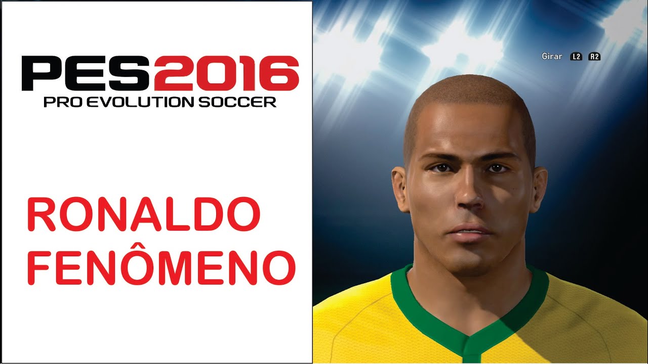 FACE RONALDO PES 2016