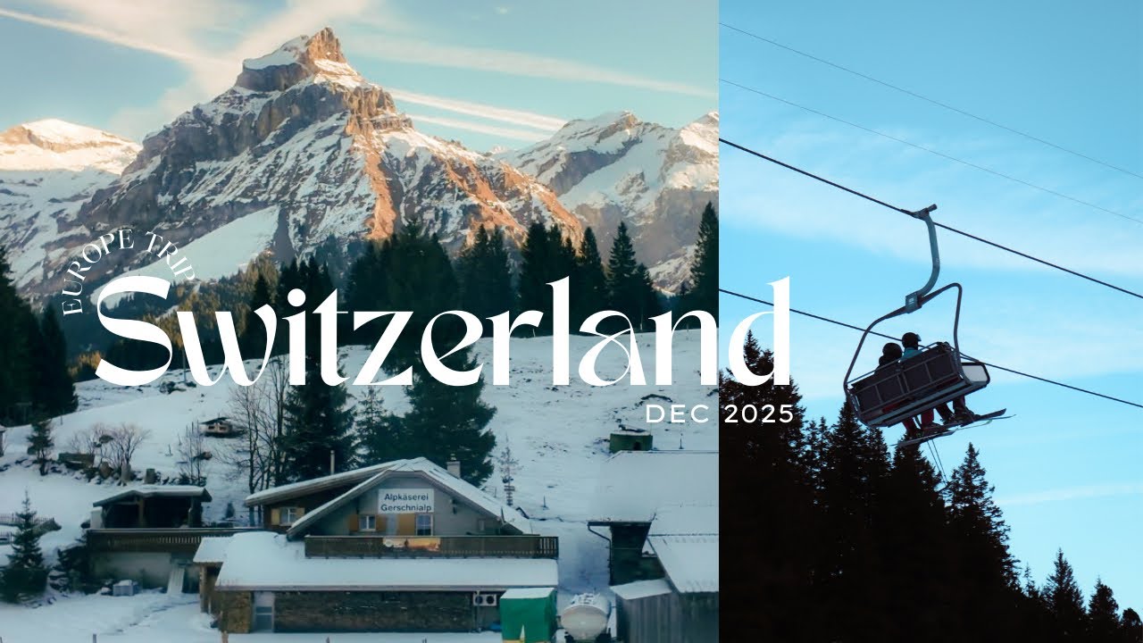 Switch to Swiss : Skiiiii? (part 1) | Europe Tour '25