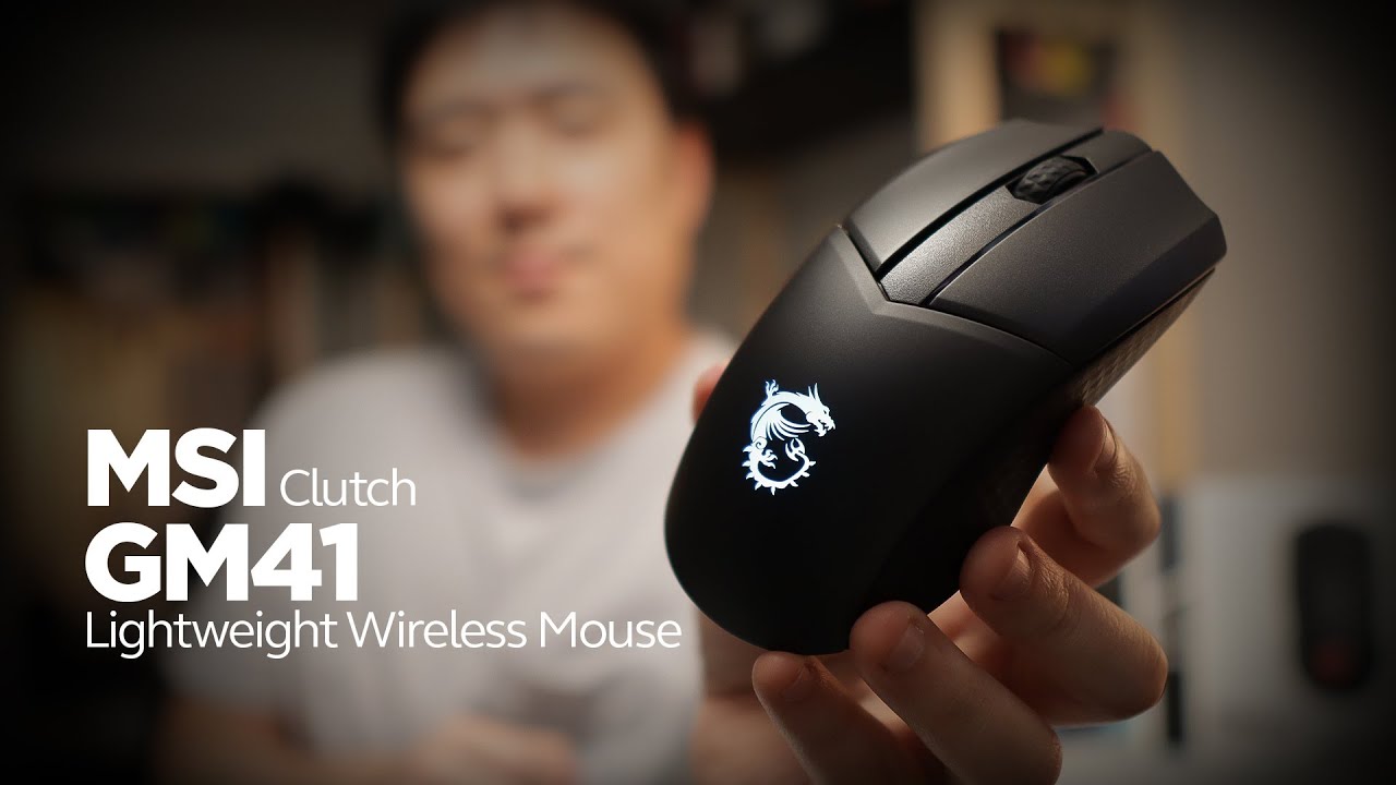 Легкая беспроводная мышь MSI Clutch GM41 — распаковка и тестирование