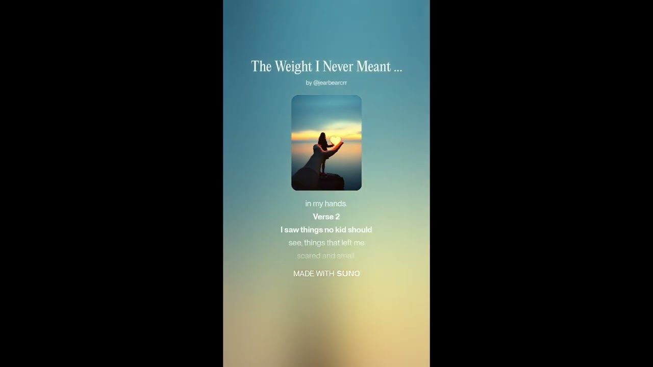 The Weight I Never Meant to Carry