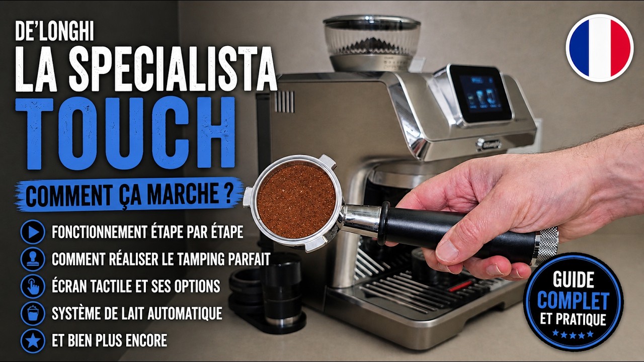 DELONGHI LA SPECIALISTA TOUCH 😲📱Test complet, réglages et comment l’utiliser pas à pas.
