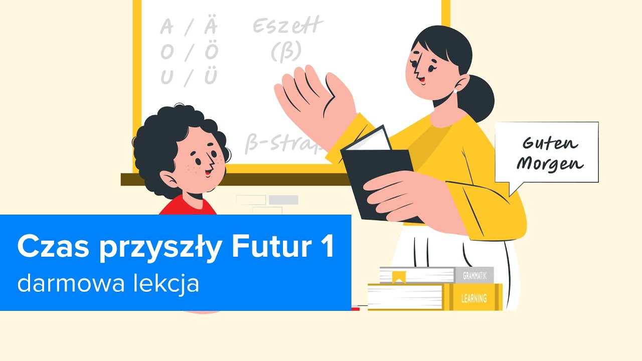 Kurs GRAMATYKA NIEMIECKA od podstaw| Czas Futur 1| ▶strefakursow.pl◀ #niemiecki #jezykniemiecki