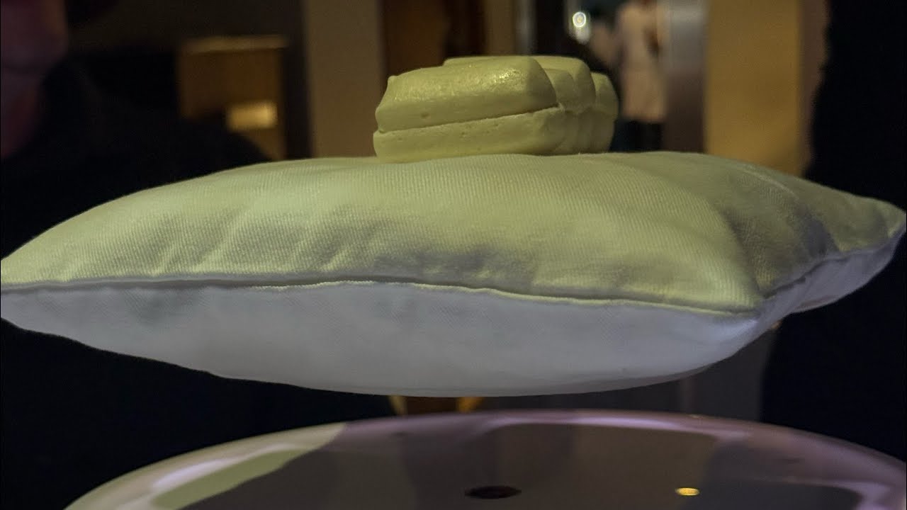 Eating at a 3 Michelin star restaurant (The Fat Duck) outside of London 