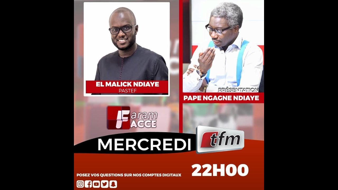 🔴TFM LIVE : Faram Facce - Invit&eacute; : Malick Ndiaye - Pr :Pape Ngagne Ndiaye - 02 Mars 2022