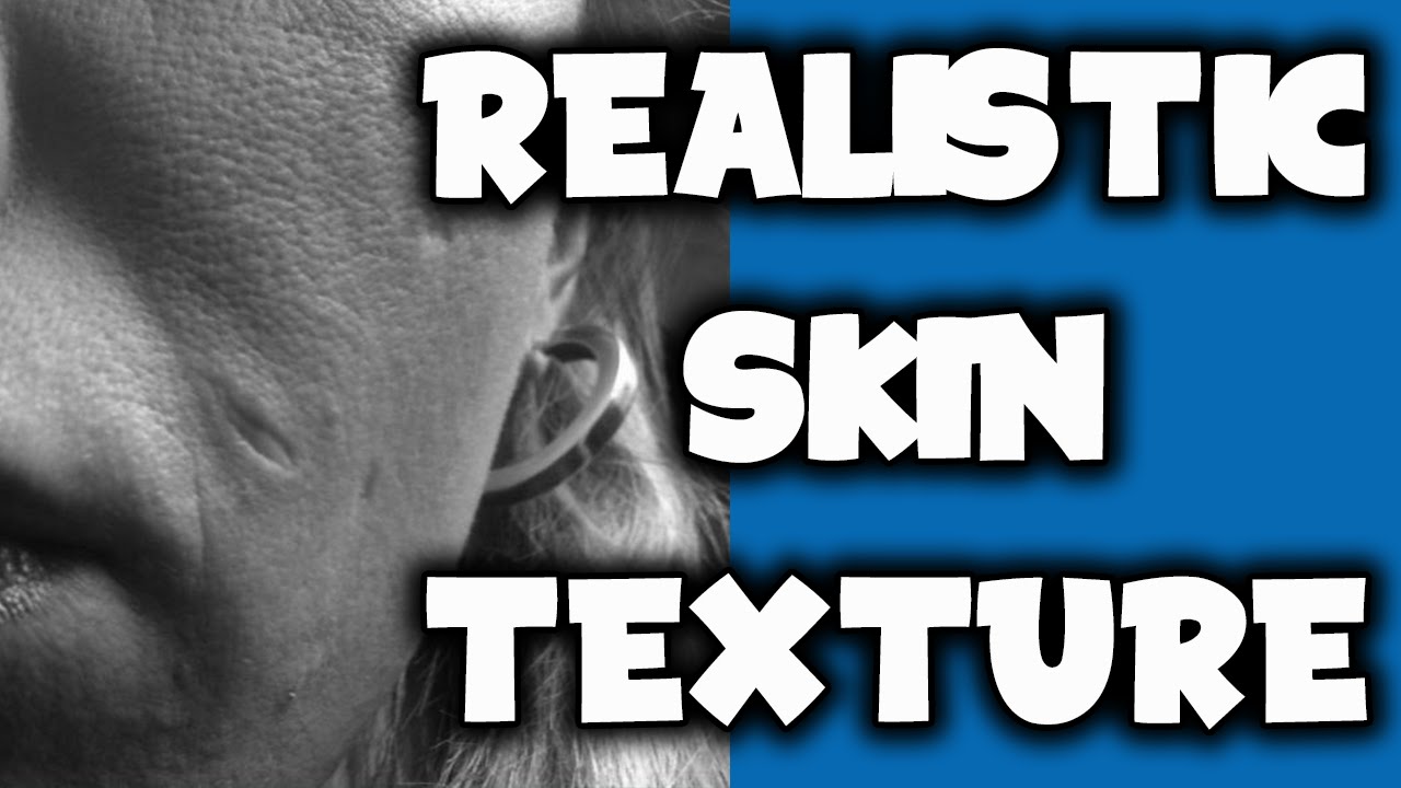 Draw Realistic Skin Texture