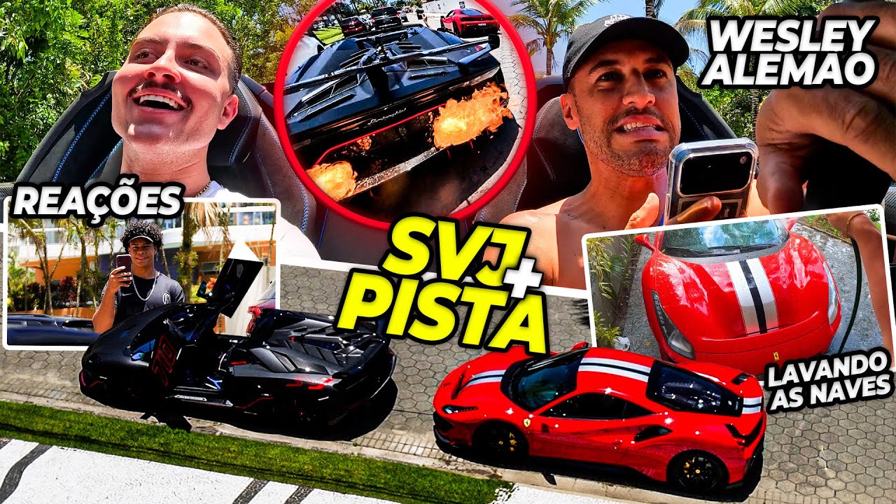 WESLEY ALEMÃO PEGOU MINHA LAMBORGHINI SVJ
