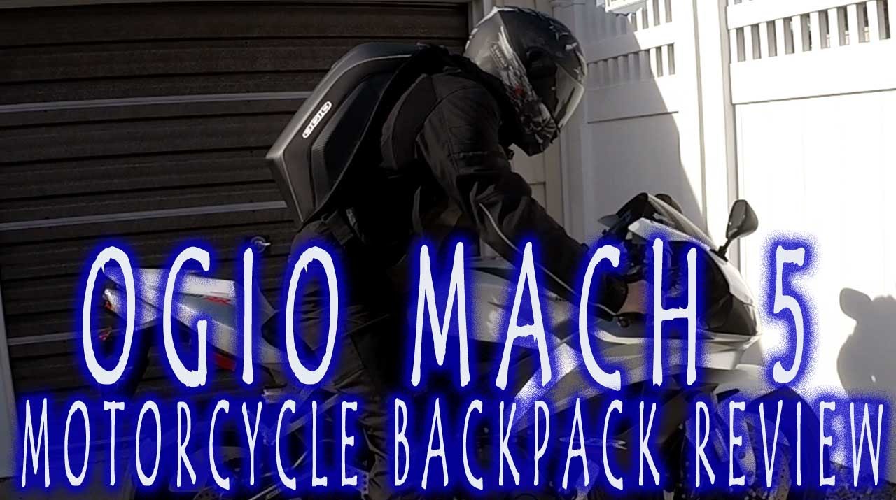 Gear Review | Ogio Mach 5 Motorcycle Backpack