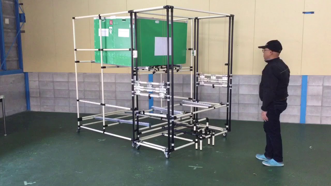エレベーター式の反転シューターを作ってみました。