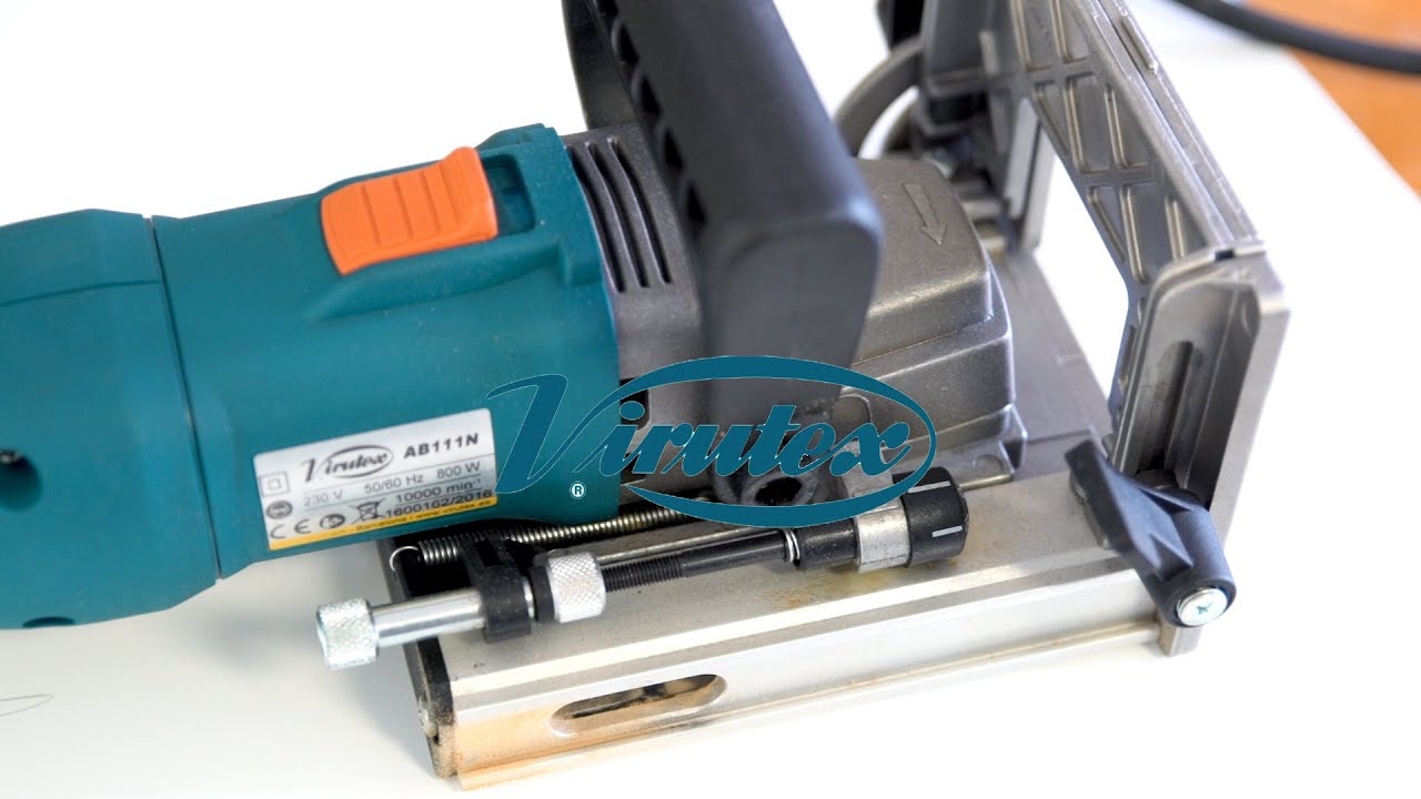 VIRUTEX TV |  AB111N Biscuit Jointing / Slotting Machine