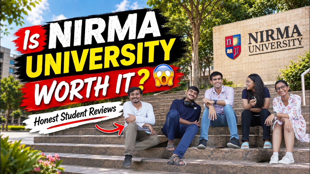 🔥Nirma university | CAMPUS🔥, HOSTEL🏢, Start-up 🚀, Placements 🤑 #campustour #nirmauniversity #4kvideo