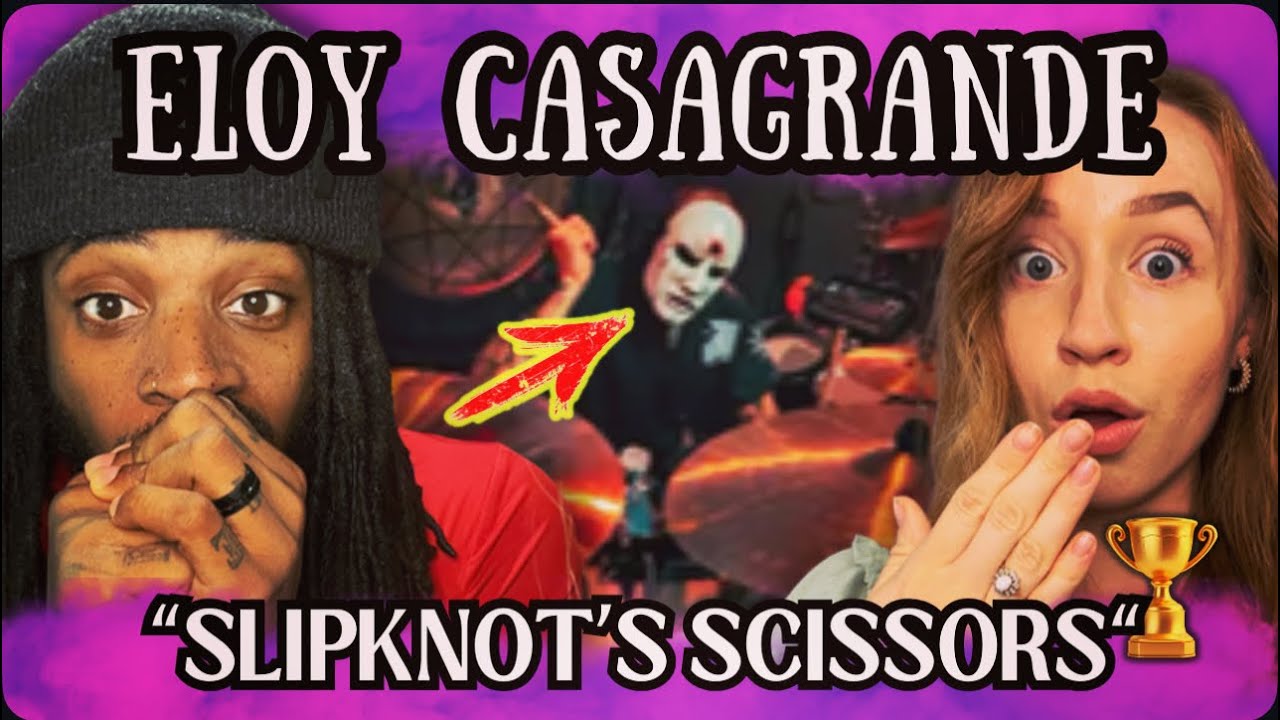 ELOY CASAGRANDE'S INSANE DRUMMING SKILLS ON SLIPKNOT'S SCISSORS LIVE!