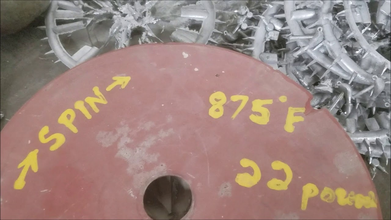 Jig Head Mold Spin Casting by Larry Razza 401-965-5557