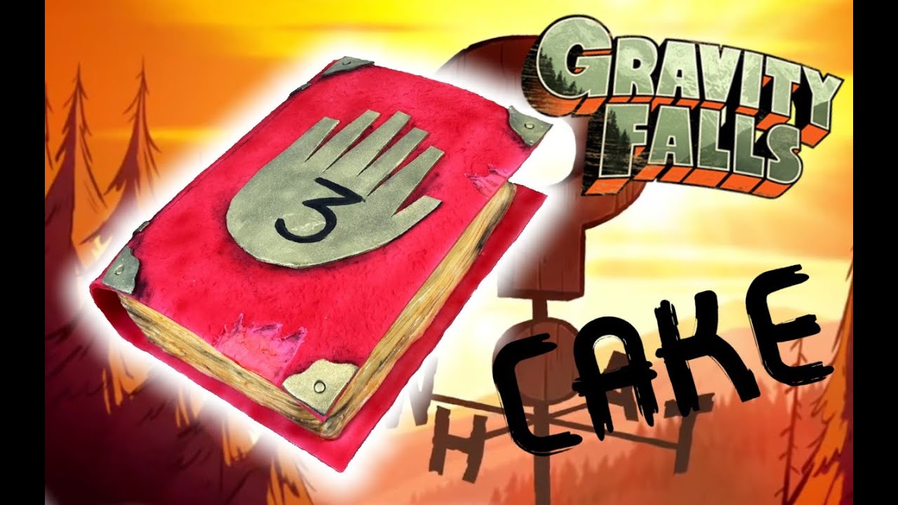 Gravity Falls Journal Cake