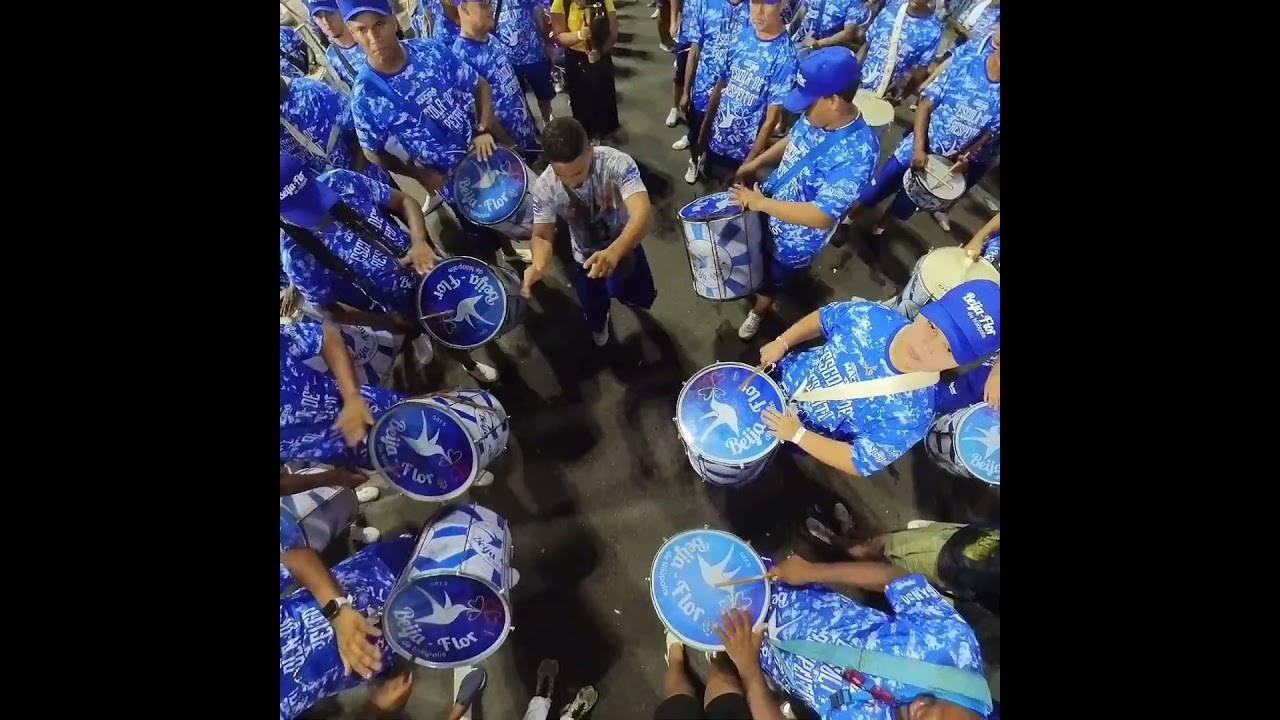 Beija flor Repique mor chamada ensaio t&eacute;cnico 2024 #carnaval #beijaflorbateria