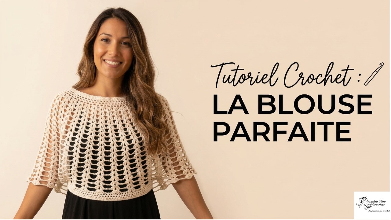 Tuto blouse crochet