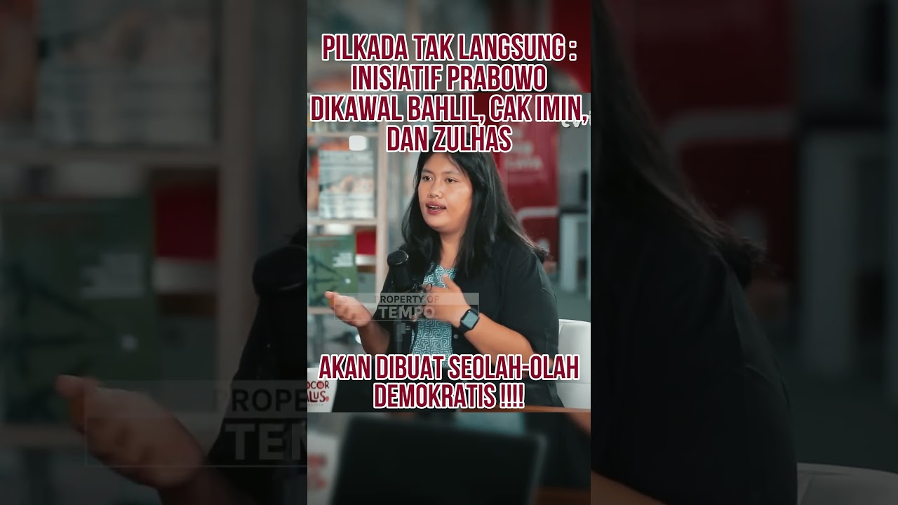 Hasrat Prabowo pada pilkada tidak langsung, bahlil, muhaimin dan zulhas siap mengawal.
