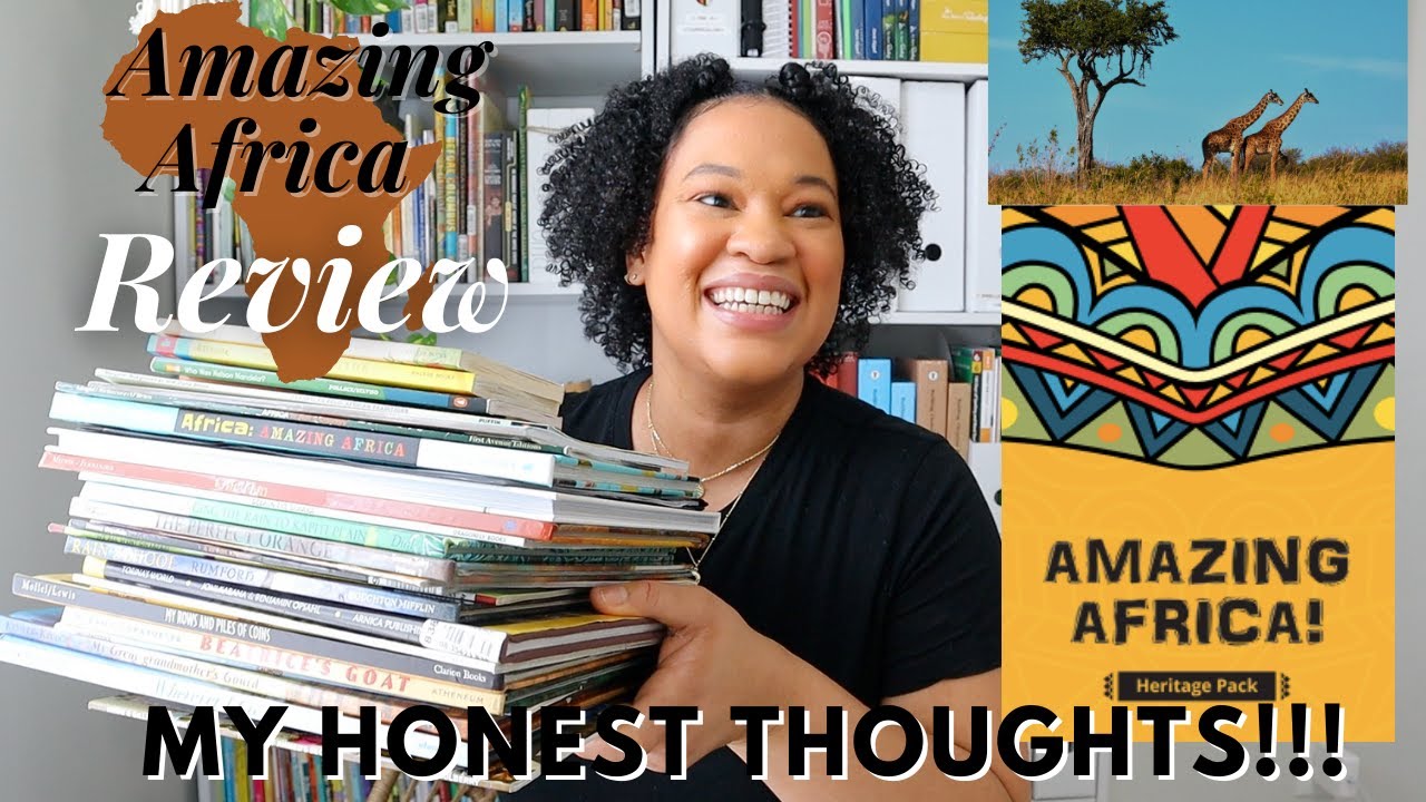 AMAZING AFRICA UNIT STUDY HERITAGE PACK REVIEW//CHARLOTTE MASON LITERATURE-BASED AFRICA UNIT STUDY
