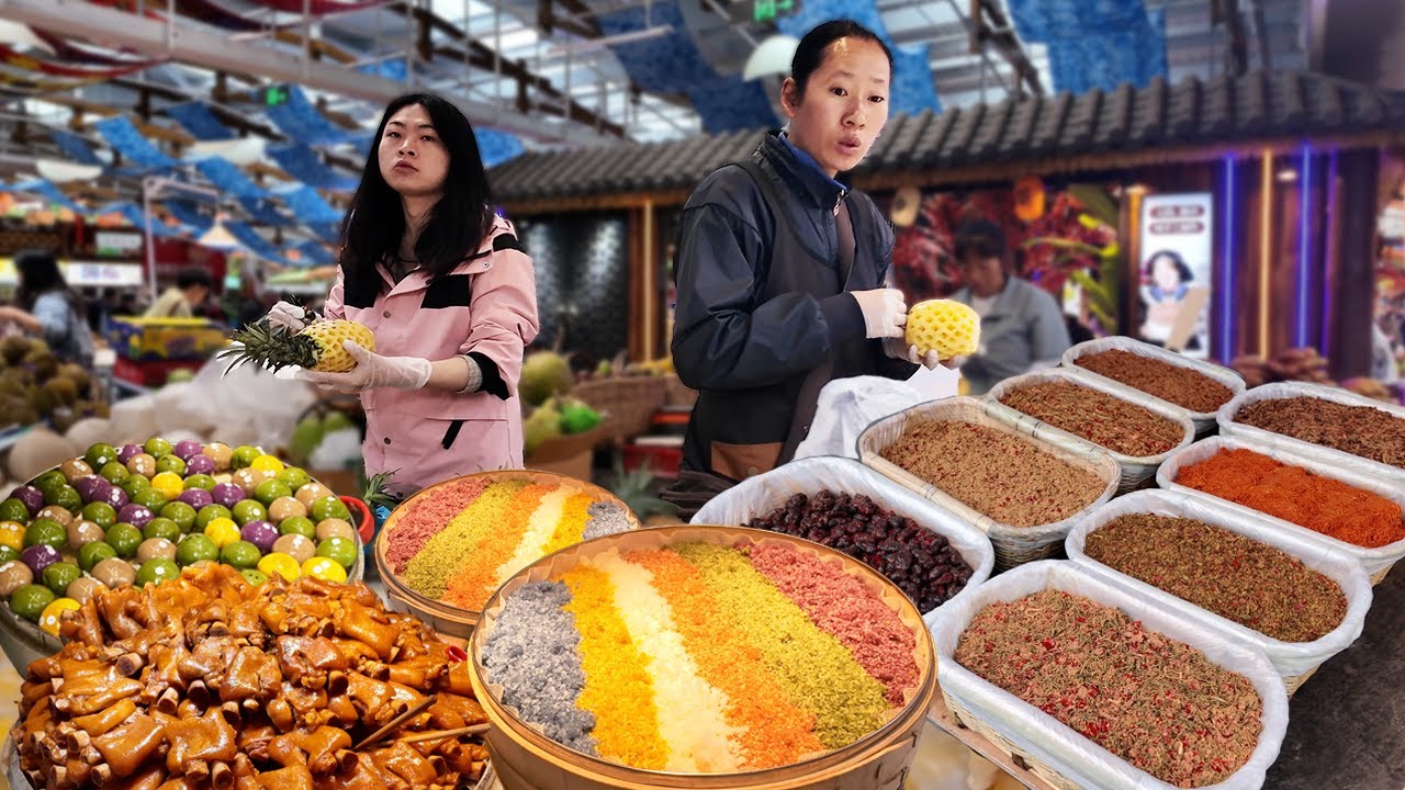 “云南十八怪”美食版揭秘！早市里藏着多少外地人看不懂的宝贝？