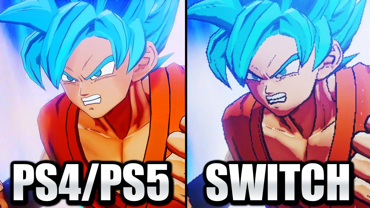 DRAGON BALL Z: Kakarot Switch VS PS4/PS5 Gameplay (Graphics, Frame Rate, Loading Times)