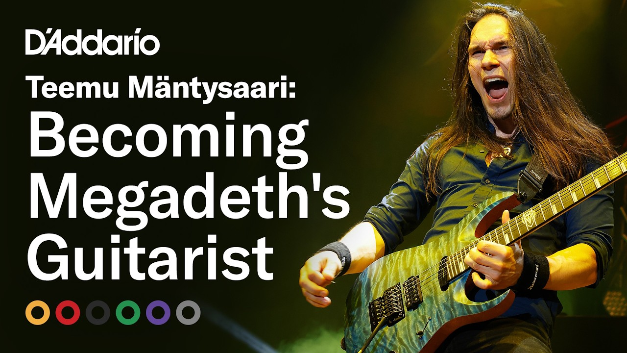 Teemu Mäntysaari Interview: Becoming Megadeth's New Guitarist