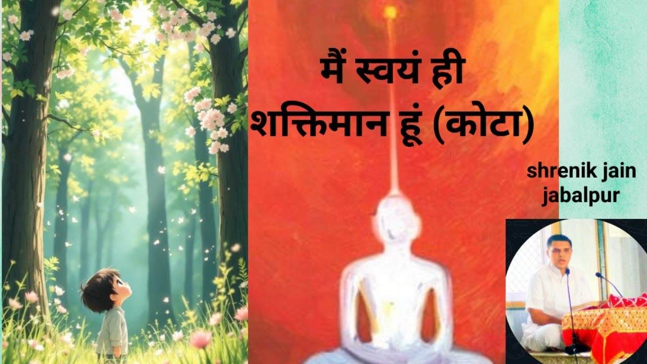 लाइव प्रवचन-मैं स्वयं ही शक्तिमान हूं।(कोटा)(24/2/26)