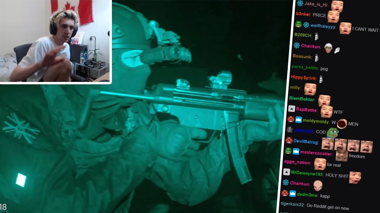 xQc reacts to 