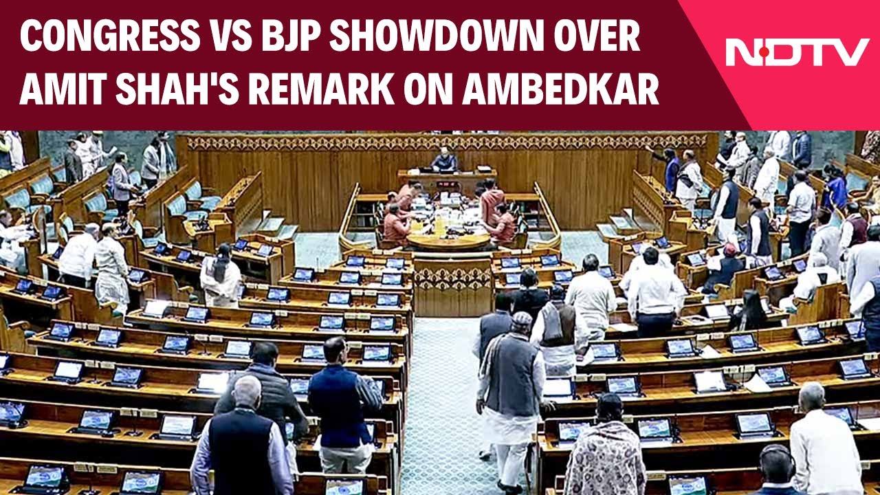 Parliament Session: Congress vs BJP Showdown Over Amit Shah's Remark On BR Ambedkar